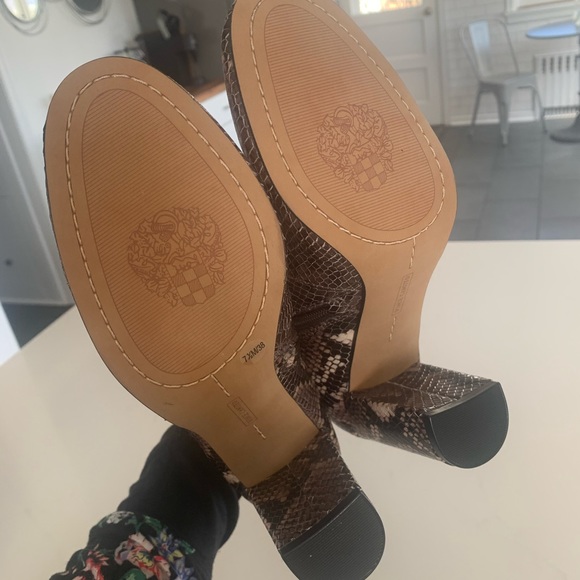 NWOT Vince Camuto – Snake Print Leather Bootie - Picture 6 of 6